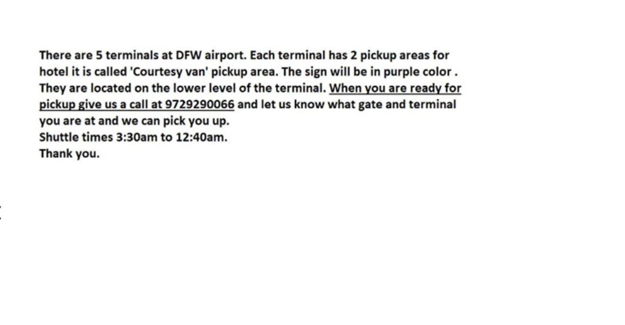 Quality Inn Dfw Airport North - Irving Esterno foto